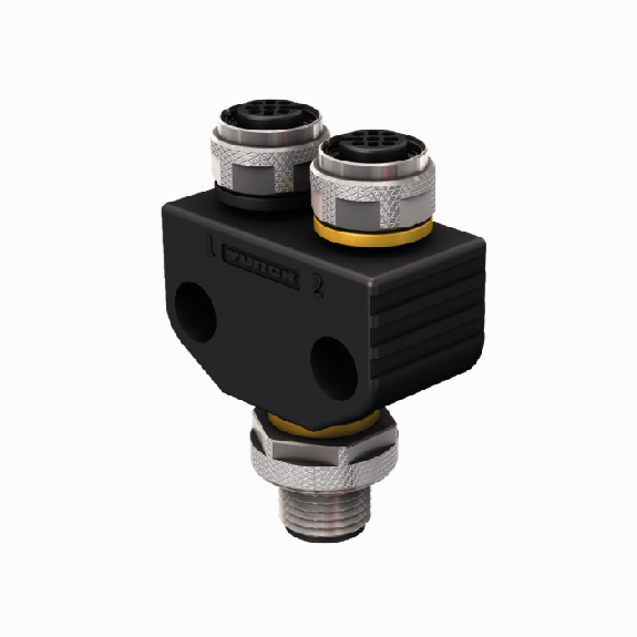 Connector-for Capteurs et actionneurs: VB2-FSM4.4-2FKM4.485 Splitteur industriel à 2 voies pour les capteurs NAMUR-Leer más