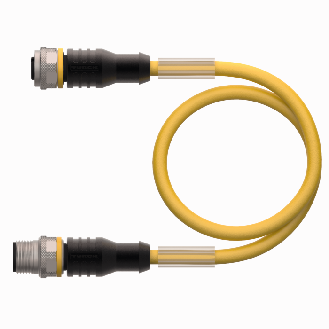 Connettore - per Sensori e attuatori: RKC4.4T-25-RSC4.4T/TEL Cavo attuatore e Sensore-Leggi tutto