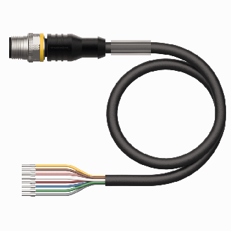 Connettore - per Sensori e attuatori: RSC8.800T-2/TXL Cavo attuatore e Sensore-Leggi tutto