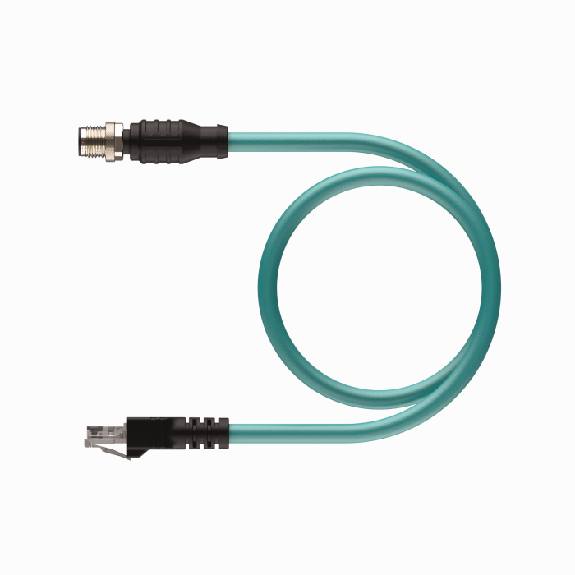 Connecteur - Pour les capteurs et actionneurs: RJ45S 841-2M M12-Beschreibung lesen