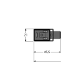Connettore - per Sensori e attuatori : VIS02-S80E-5/TEG (minimo 10 pz)  Connettore valvola tipo BI
