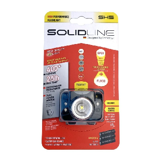 Linterna LED frontal Solidline SH5-Leer más