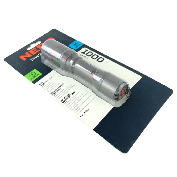 Linterna de Mano LED con Batería Recargable Davinci Nebo 1000 Lm-Leer más