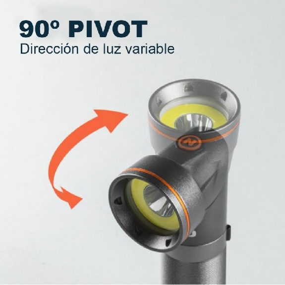 Linterna LED  Franklin Pivot 300 Lm-Leer más