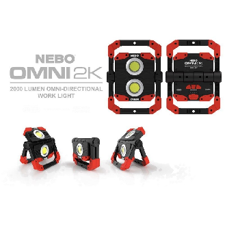Foco de Trabajo LED Recargable Nebo Omni 2000 lúmenes NE0015-Leer más