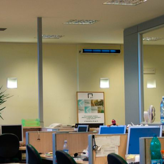 Purificatore d'aria industriale UV-C-Leggi tutto