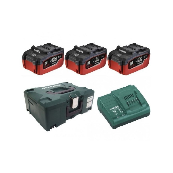 Set de 3 baterías LiHD de 5.5 Ah + Cargador y maletín-Leer más