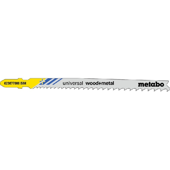 Blíster de 5 hojas para sierra de calar Universal Wood + Metal de Blíster de 5 hojas para sierra de calar Universal Wood + Metal de-Leer más