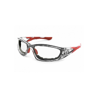 Gafas F1  incoloras con protector interior de FOAM-Leer más