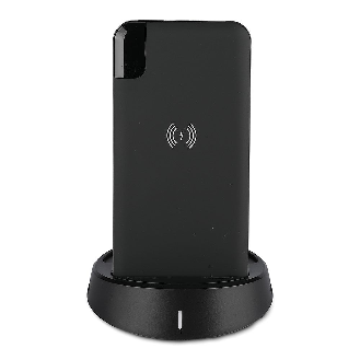 VT-3509 Power Bank caricabatterie portatile 8.000mah con ricarica wireless e base di ricarica corpo nero - sku 8863-Leggi tutto