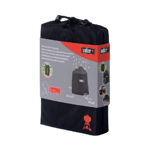 Funda Protectora para Barbacoa de Carbón 47cm Color Negro 7141-Leer más
