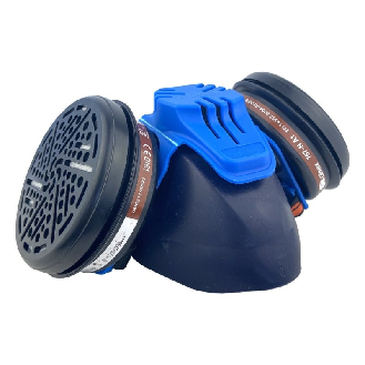 Mascarilla de silicona  757 + 2 filtros A1 para gases y vapores-Leer más