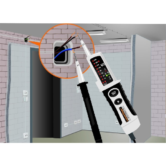 Comprobador de tensión ActiveMaster Digital-Leer más