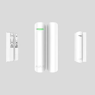 AJDPP DoorProtect Plus Contatto magnetico senza fili 868MHz wireless per porte e finestre colore bianco-Leggi tutto