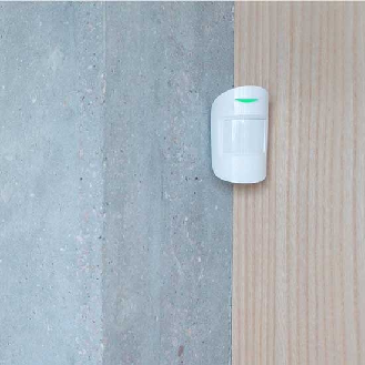 AJMP MotionProtect Rilevatore volumetrico PIR senza fili wireless 868MHz con immunità agli animali domestici bianco-Leggi tutto