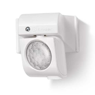 Rilevatore di movimento e presenza 10A orientabile da esterno IP55 colore bianco Tipo 18.A1  18A182300000-Leggi tutto