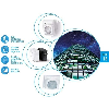 Rilevatore di movimento e presenza 10A orientabile da esterno IP55 colore bianco Tipo 18.A1  18A182300000