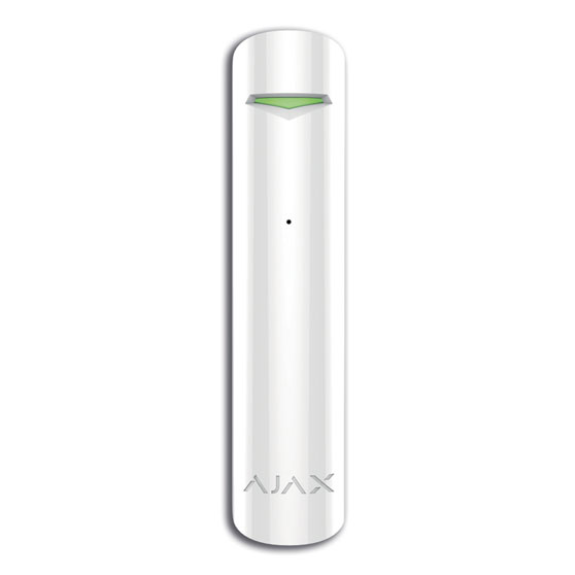 GlassProtect AJGP Rilevatore rottura vetri senza fili 868MHz wireless colore bianco-Leggi tutto