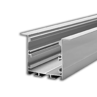 Profilo in alluminio colore bianco per striscia led strip installazione plafone sku 2872-Beschreibung lesen