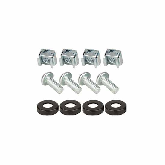 Scaffale estraibile 350mm 1U con maniglia per armadio Rack 19" Nero RAL9005 fornito di viti di montaggio-Leggi tutto