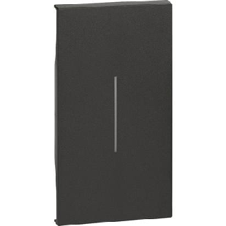 Cover illuminabile  Living Now 2 moduli - nero KG01M2-Leggi tutto