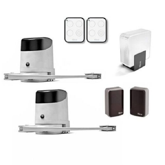 Kit automazione cancello a battente HOPPKIT-BD per ante fino 2,4m HOPPBDKCE-Leggi tutto