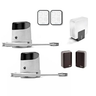 Kit automazione cancello a battente HOPPKIT-BD per ante fino 2,4m HOPPBDKCE-Leggi tutto