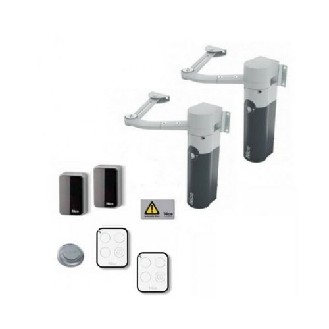 Kit WALKY 2024 BD per cancelli a due ante battenti 1,8m-Leggi tutto