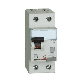 Interruttore magnetotermico differenziale AC 1p+N 10A 30mA  GC8813AC10-Leggi tutto