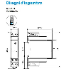 Relè crepuscolare 16A - 1 contatto NO con morsetti a vite montaggio barra DIN Tipo 11.31  113182300000
