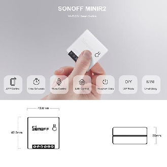 Switch Intelligente a Due Vie compatibile con Interruttore  MINIR2-Leggi tutto