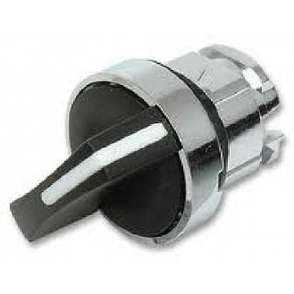 Schneider Electric - Wahlschalter, Frontelement, Harmony XB4, Metall, 22mm, schwarz, 2 Stellungen-Beschreibung lesen