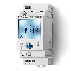 Interruttore orario settimanale digitale smart NFC 1 contatto 16A 2 modalità di programmazioni Tipo 12.61  126182300000