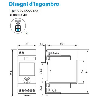 Interruttore orario/astronomico settimanale digitale smart NFC 2 contatti 16A 2 modalità di programmazioni Tipo 12.A2  12A282300000
