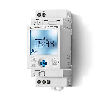 Interruttore orario/astronomico settimanale digitale smart NFC 1 contatto 16A 2 modalità di programmazioni Tipo 12.A1  12A182300000