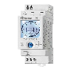 Interruttore orario giornaliero/settimanale analogico/digitale smart NFC 1 contatto 16A 2 modalità di programmazioni Tipo 12.51  125182300000