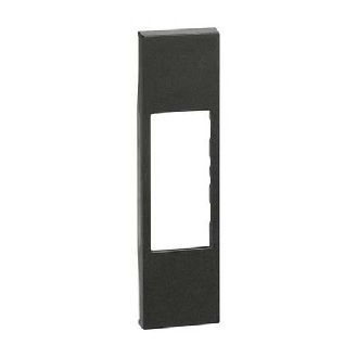 Cover  Living Now per connettori RJ11/45 A/V Nero KG07-Leggi tutto