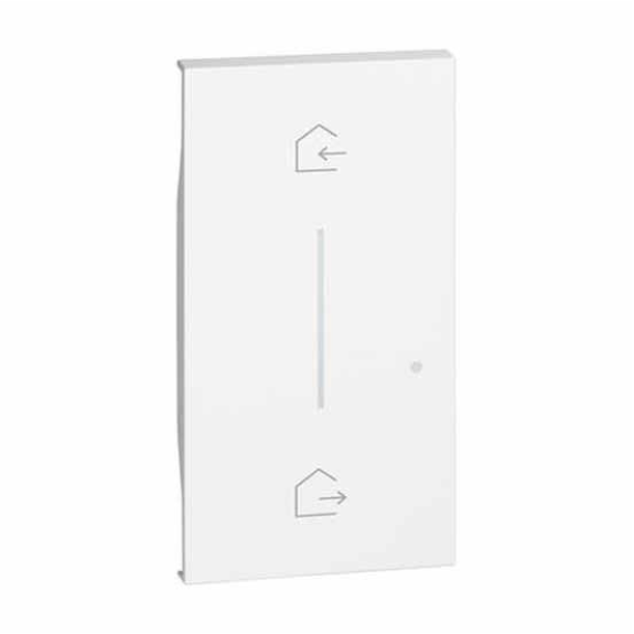 Cover  Living Now simbolo entra/esci wireless - bianco KW40M2-Leggi tutto