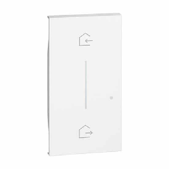 Cover  Living Now simbolo entra/esci wireless - bianco KW40M2-Leggi tutto