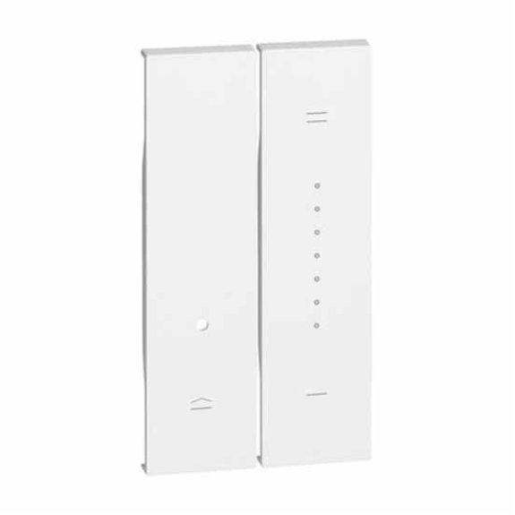 Cover  Living Now per Dimmer 2 Moduli Bianco KW19-Leggi tutto