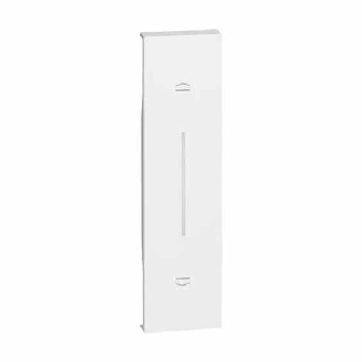 Cover  Living Now per Pulsante interbloccato Tapparelle Bianco KW05-Leggi tutto