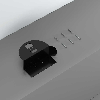 supporto murale in metallo per cavo HLD-B - nero