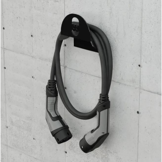 supporto murale in metallo per cavo HLD-B - nero-Leggi tutto