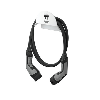 supporto murale in metallo per cavo HLD-W - bianco