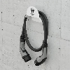supporto murale in metallo per cavo HLD-W - bianco