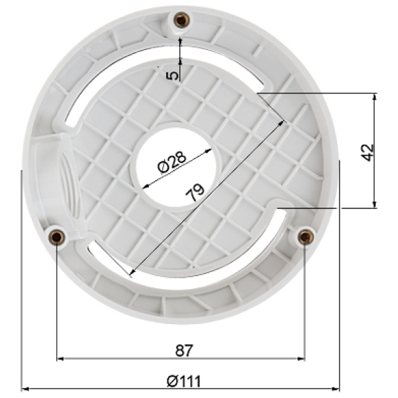 Supporto a soffitto per telera Dome  DS-1259ZJ-Leggi tutto