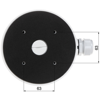 Supporto a soffitto per telere Dome  DS-1280ZJ-M-Leggi tutto