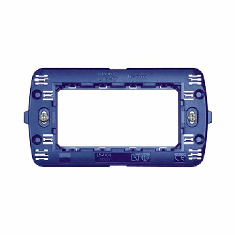 Supporto a 4 moduli per placche Living International  LN4704-Leggi tutto
