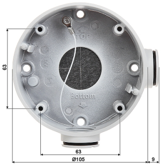 Supporto posteriore per telere bullet  DS-1260ZJ telera-Leggi tutto