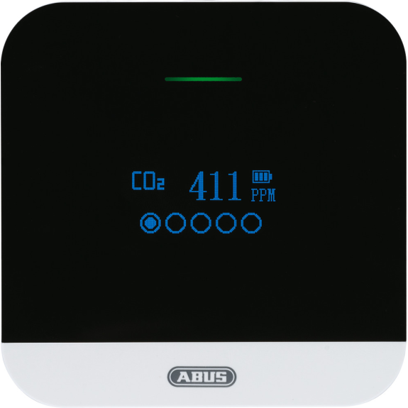 ABUS CO2-Warnmelder CO2WM110 AirSecure-Beschreibung lesen